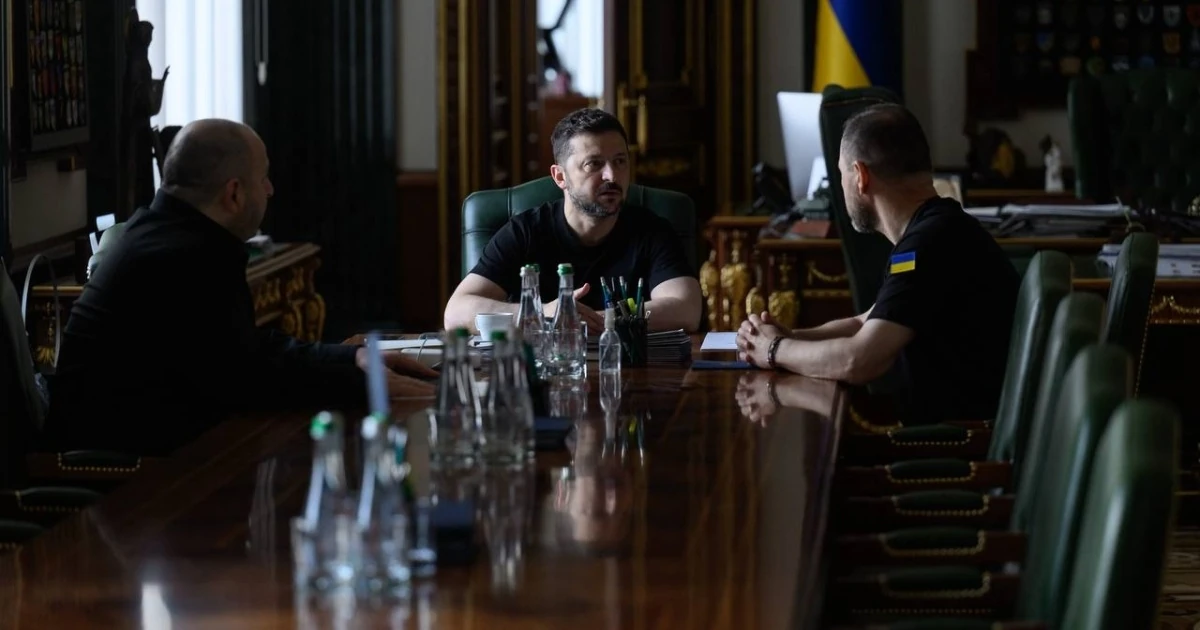 Зеленський під час оголошення кадрових рішень щодо РНБО 24 липня 2026 року