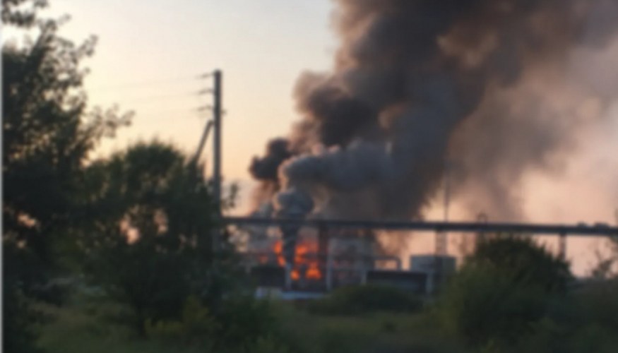 Пошкоджене обладнання обʼєктів газовидобутку Нафтогазу на Харківщині після ударів