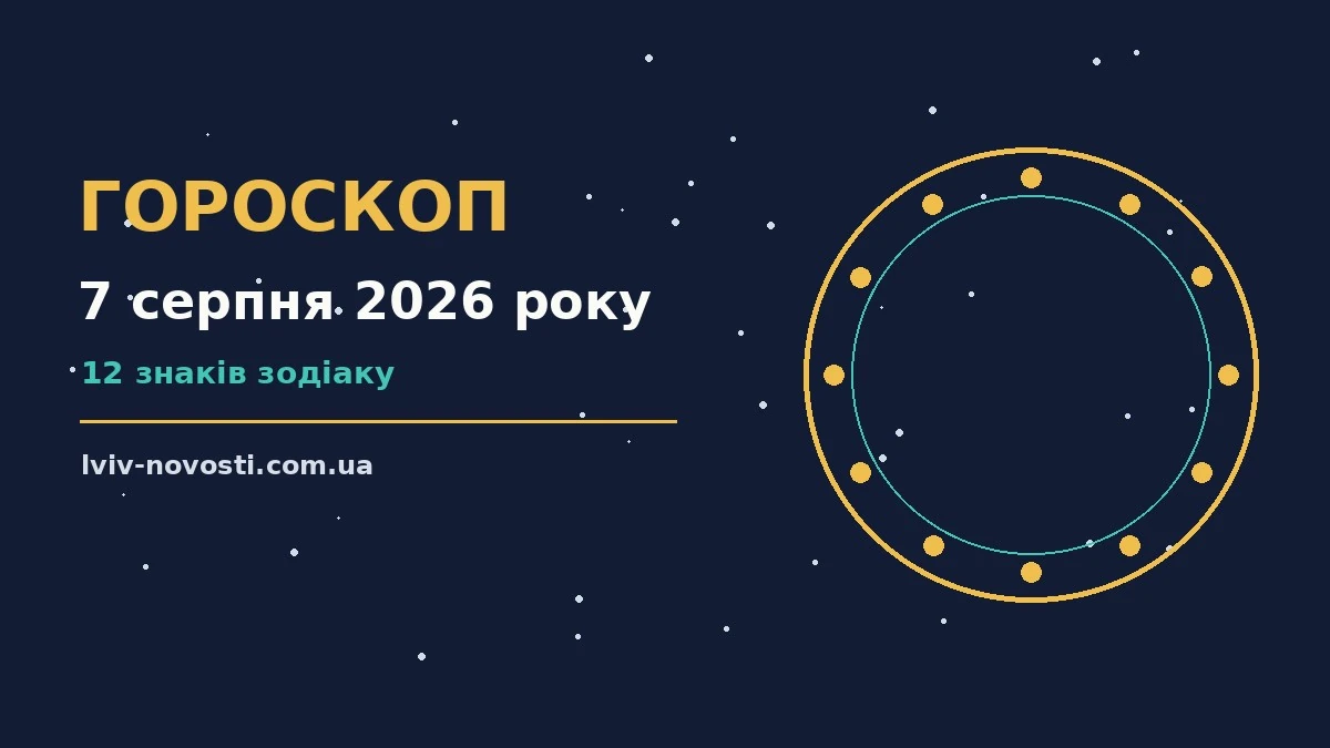 Гороскоп на 7 серпня 2026 року — зодіакальні символи, кава і записник