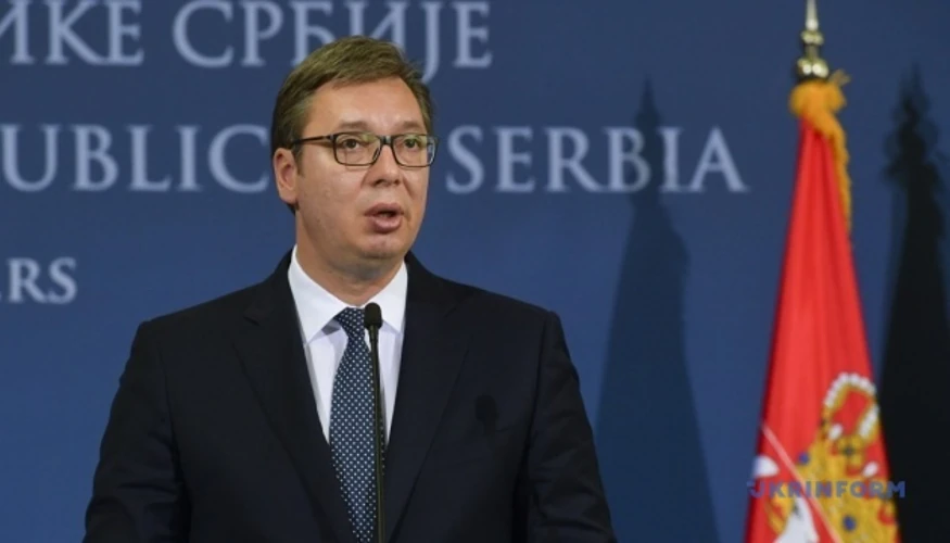 Александар Вучич та Володимир Путін