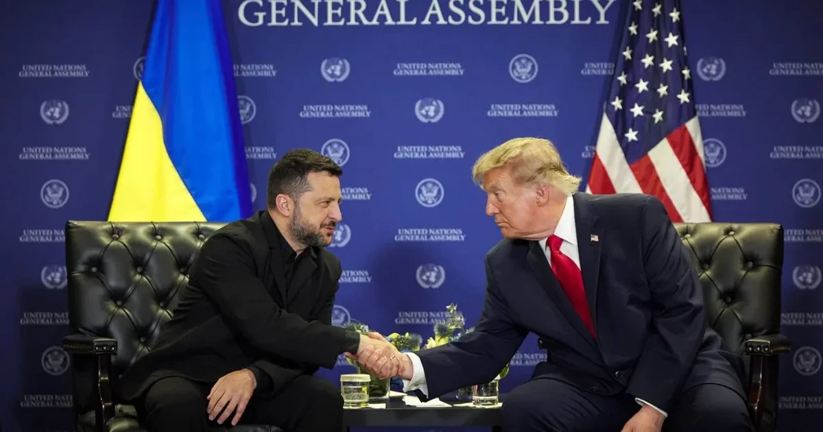 Зустріч Володимира Зеленського і Дональда Трампа в Нью-Йорку