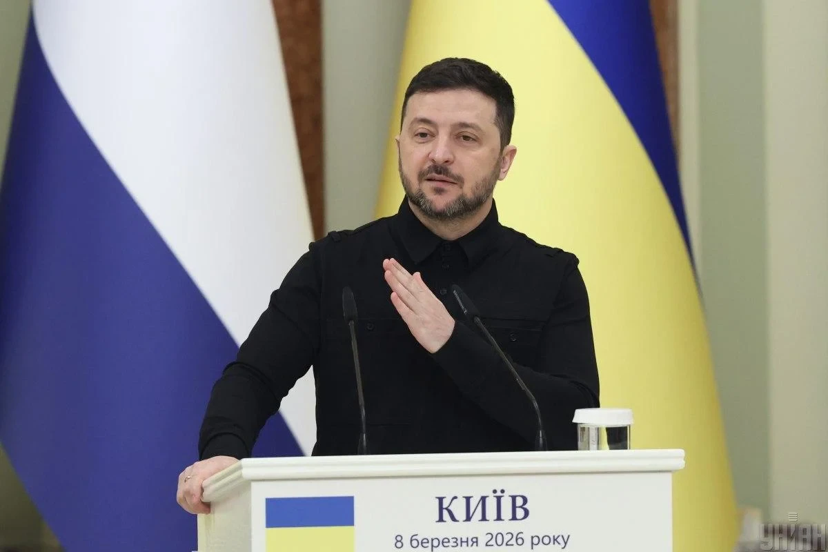 Володимир Зеленський під час виступу на Генеральній асамблеї ООН